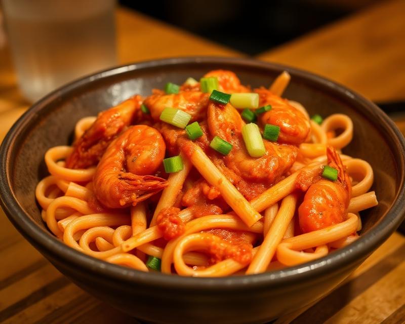Crawfish Cajun Pasta