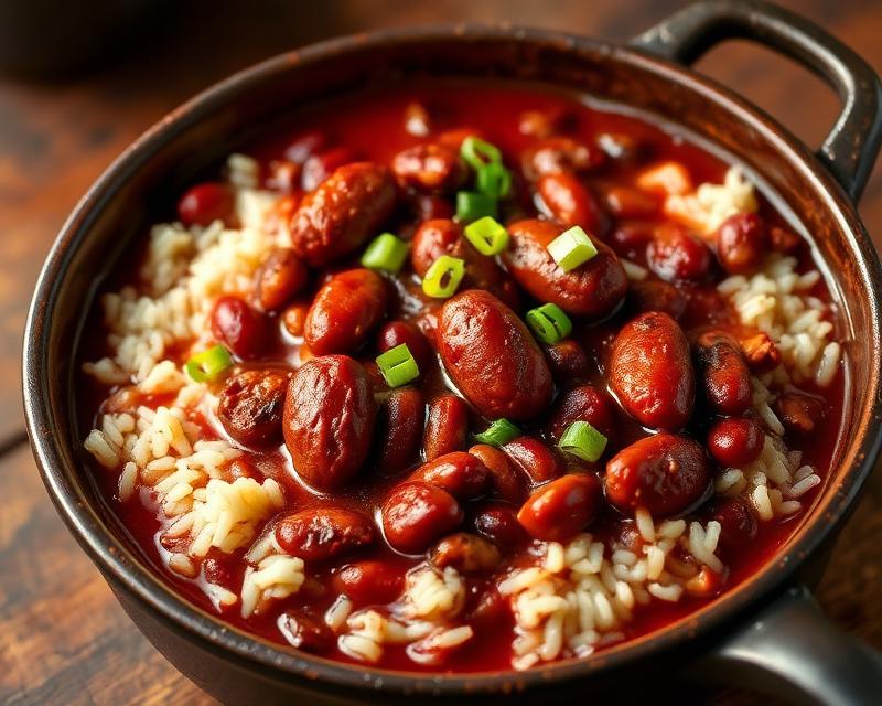 Red Beans, Rice & Andouille